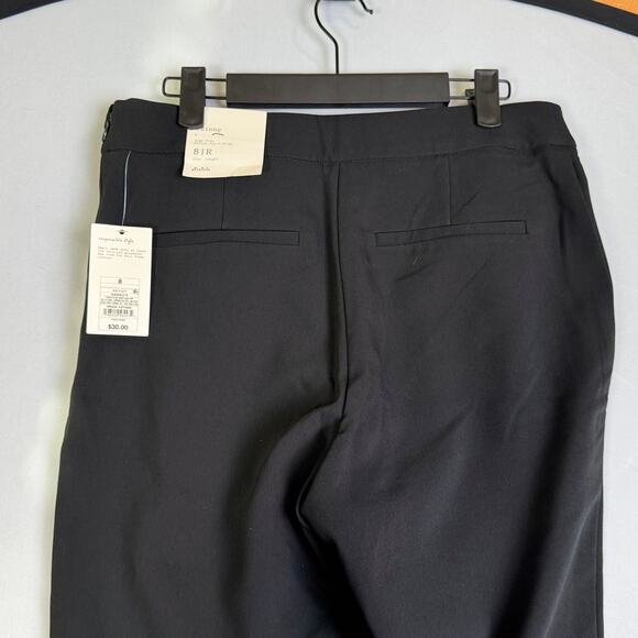 NWT Women's A New Day Black Skinny Pants High Rise Fitted Hip & Thigh 8 - Picture 5 of 9